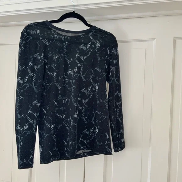 Louis Vuitton blue black long sleeved top XS - Picture 12 of 16